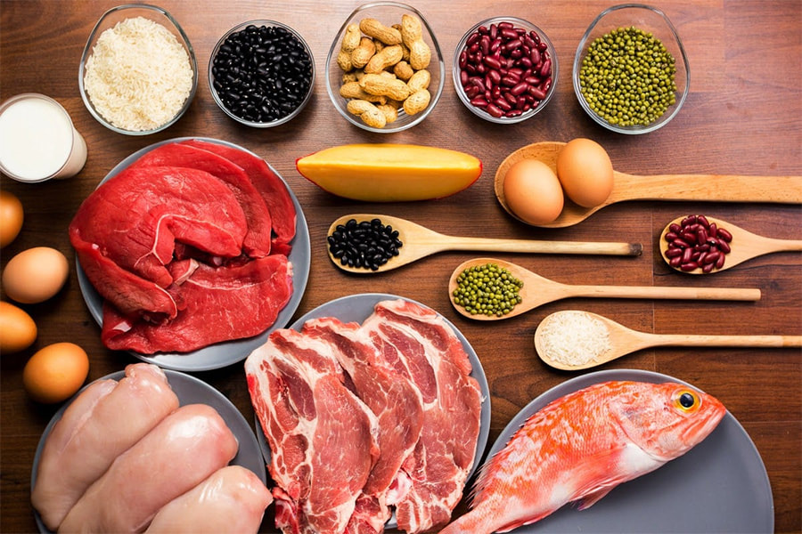 Thực phẩm giàu protein luôn đóng vai trò chủ chốt trong thực đơn giảm cân